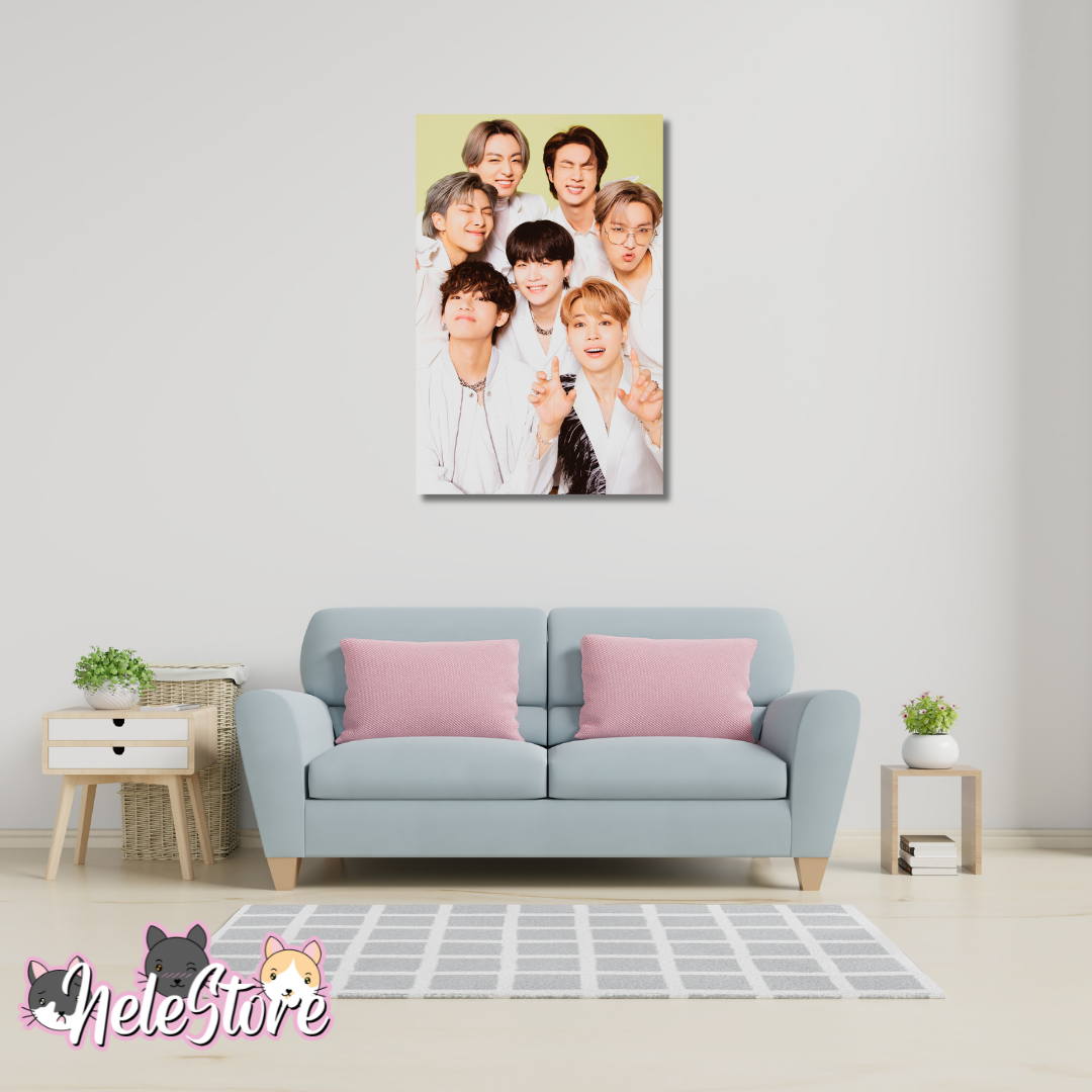 BTS (1) Cuadro 40x30 cm, 60x39 cm, 70x50 cm