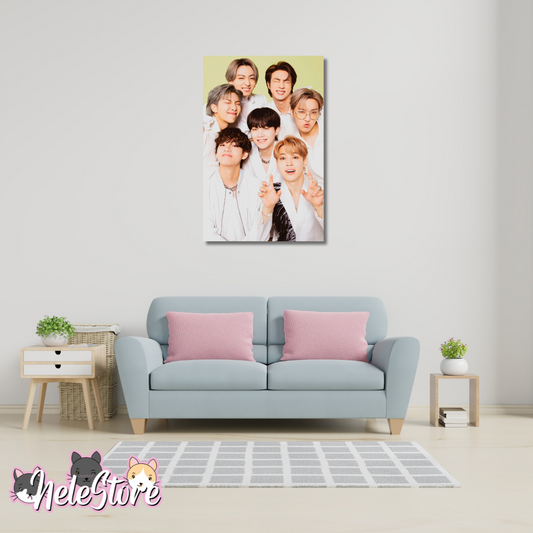BTS (1) Cuadro 40x30 cm, 60x39 cm, 70x50 cm