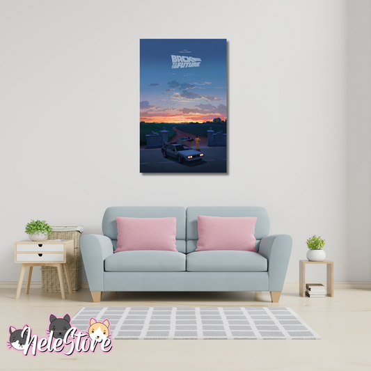 Back to the Future (5) Cuadro 40x30 cm, 60x39 cm, 70x50 cm