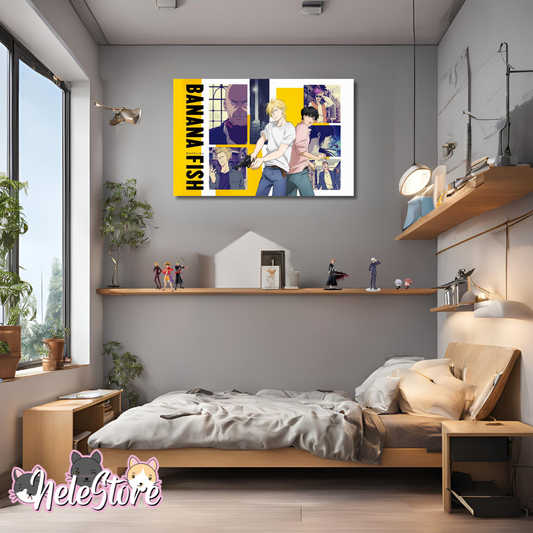 Banana Fish (1) Cuadro 40x30 cm, 60x39 cm, 70x50 cm