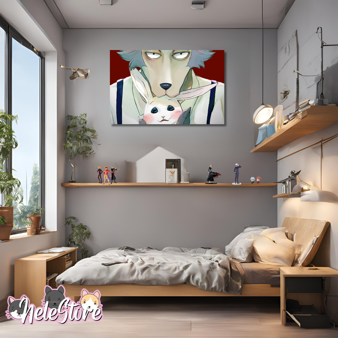 Beastars (1) Cuadro 40x30 cm, 60x39 cm, 70x50 cm