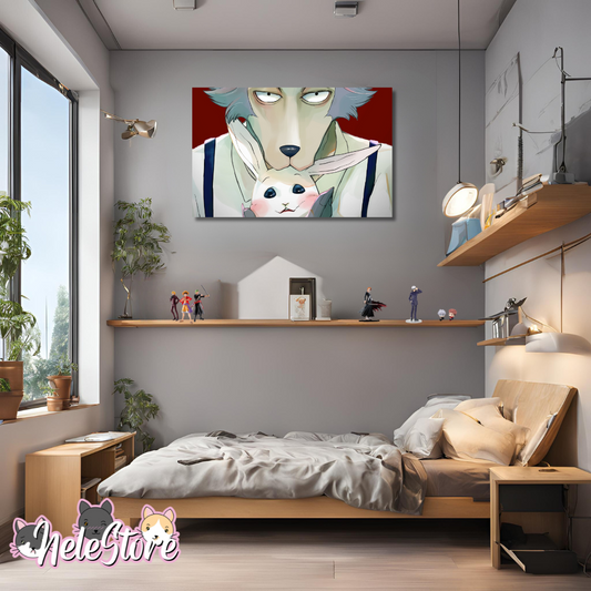 Beastars (1) Cuadro 40x30 cm, 60x39 cm, 70x50 cm