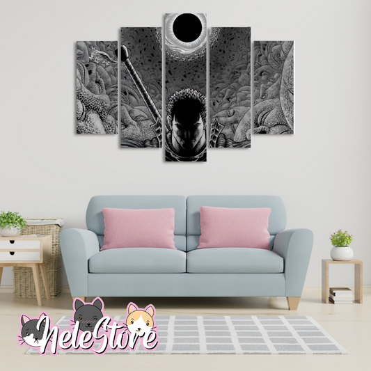Berserk (2) - Segmentado 5 piezas 110x80 cm