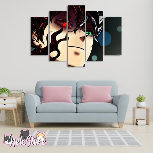 Black Clover (1) - Segmentado 5 piezas 110x80 cm