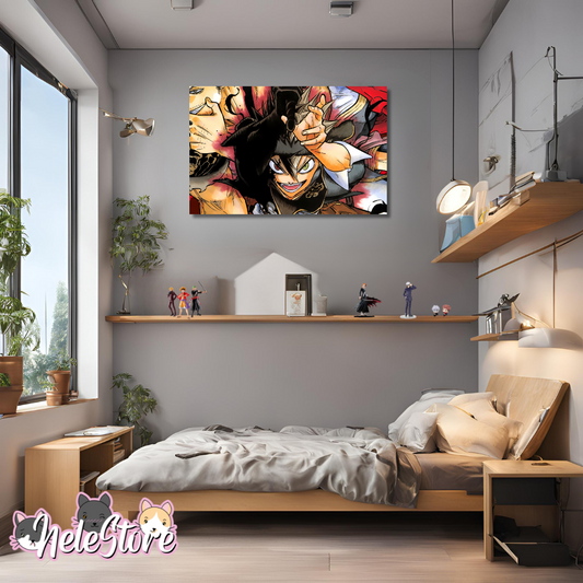 Black Clover (2) Cuadro 40x30 cm, 60x39 cm, 70x50 cm
