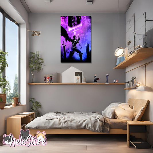 Black Clover (6) Cuadro 40x30 cm, 60x39 cm, 70x50 cm