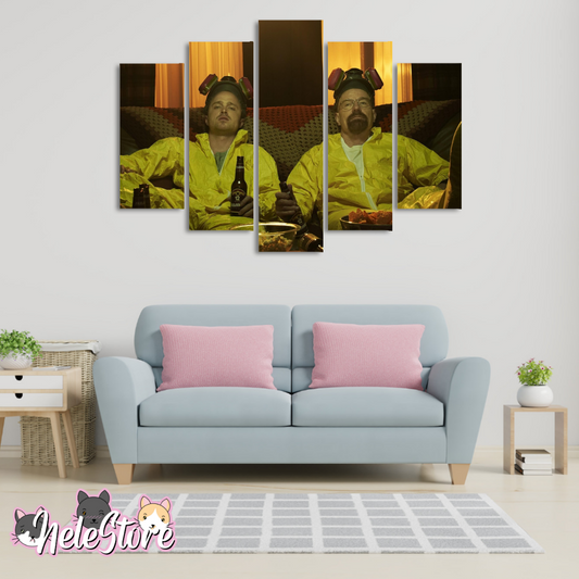Breaking Bad - Segmentado 5 piezas 110x80 cm