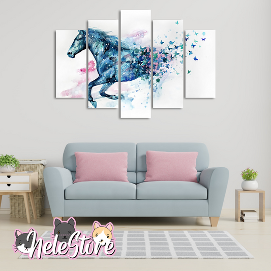 Caballos (3) - Segmentado 5 piezas 110x80 cm