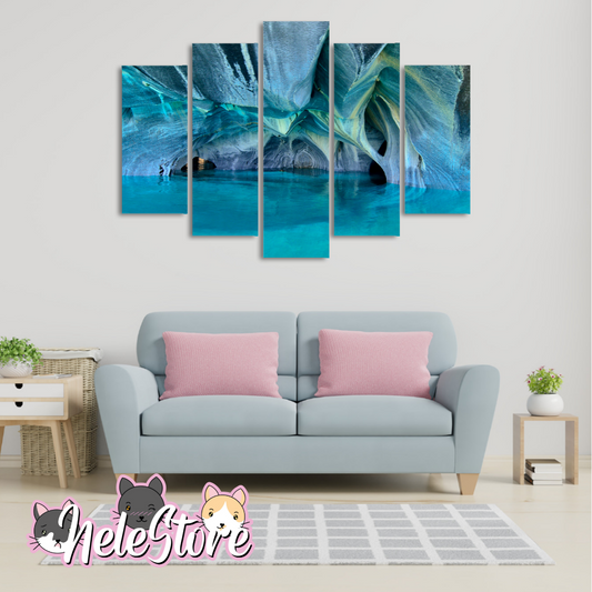Capilla De Mármol - Segmentado 5 piezas 110x80 cm
