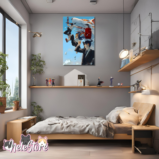Chainsaw Man (16) Cuadro 40x30 cm, 60x39 cm, 70x50 cm