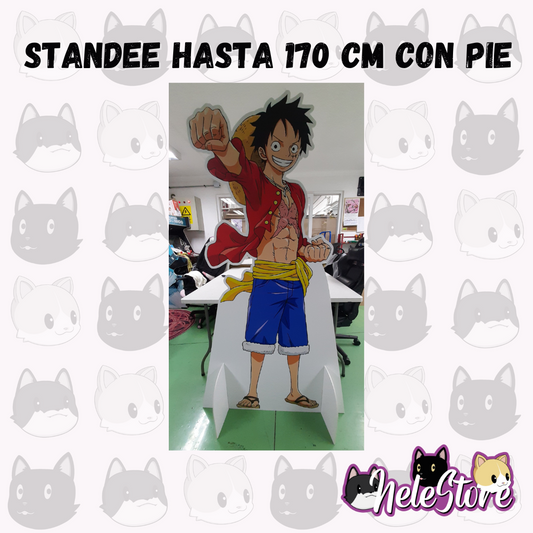 Standee 170 cm con pie