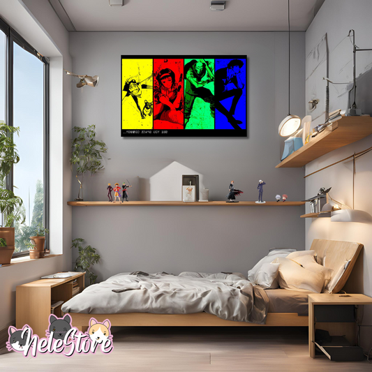 Cowboy Bebop (1) Cuadro 40x30 cm, 60x39 cm, 70x50 cm