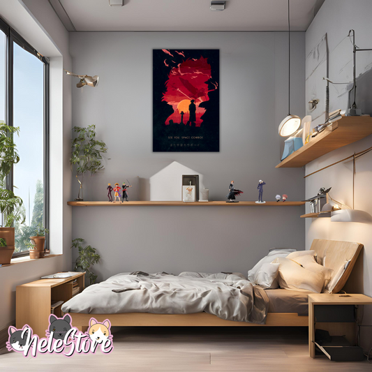 Cowboy Bebop (2) Cuadro 40x30 cm, 60x39 cm, 70x50 cm