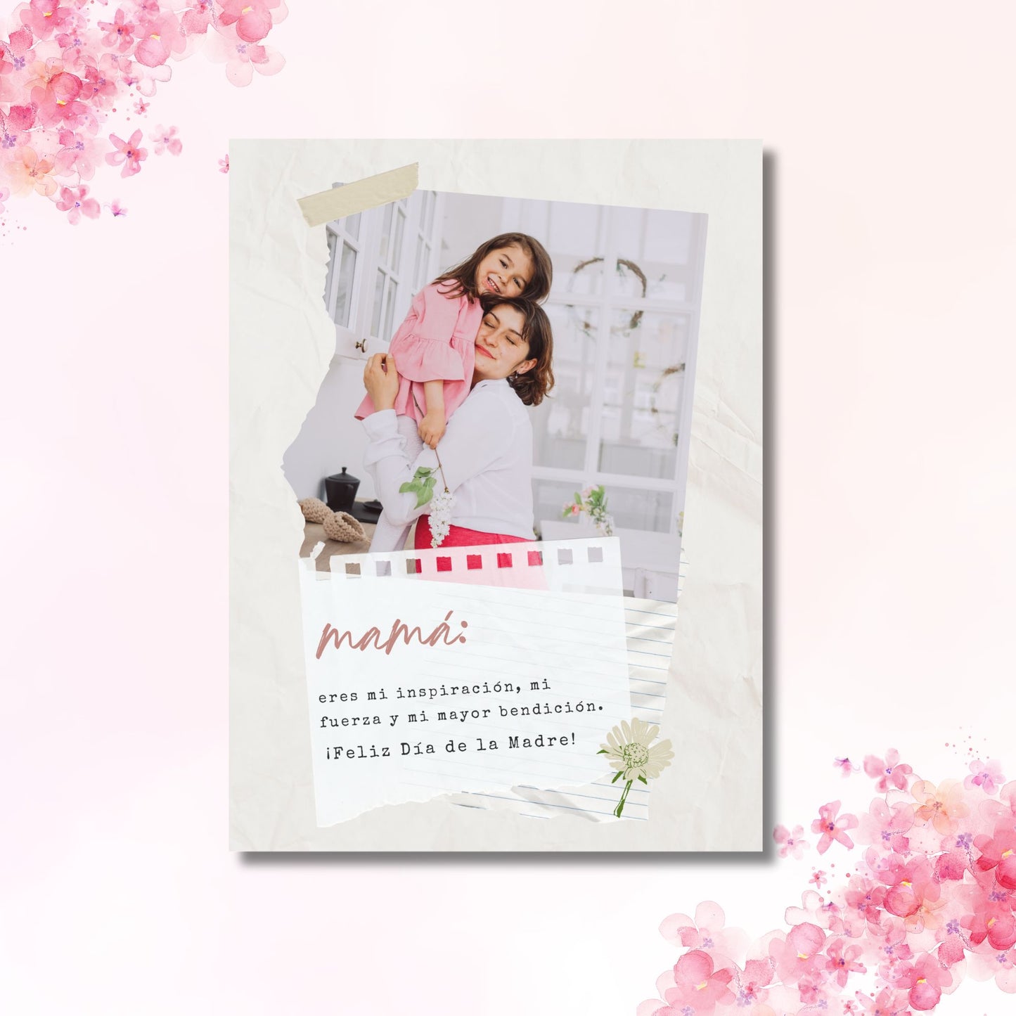 Día de la madre (2) Cuadro 40x30 cm, 60x39 cm, 70x50 cm