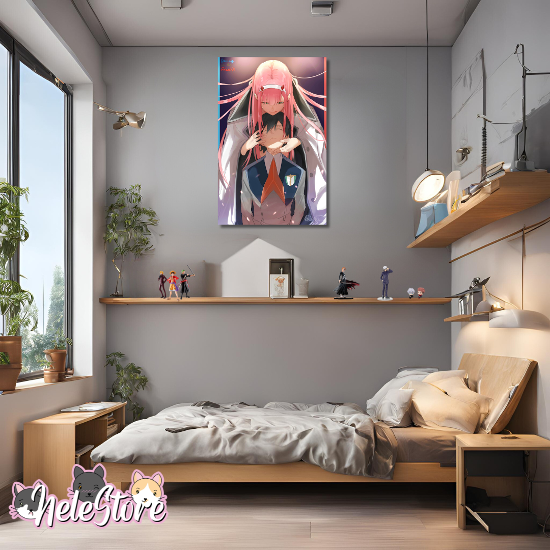 Darling in the Franxx (7) Cuadro 40x30 cm, 60x39 cm, 70x50 cm
