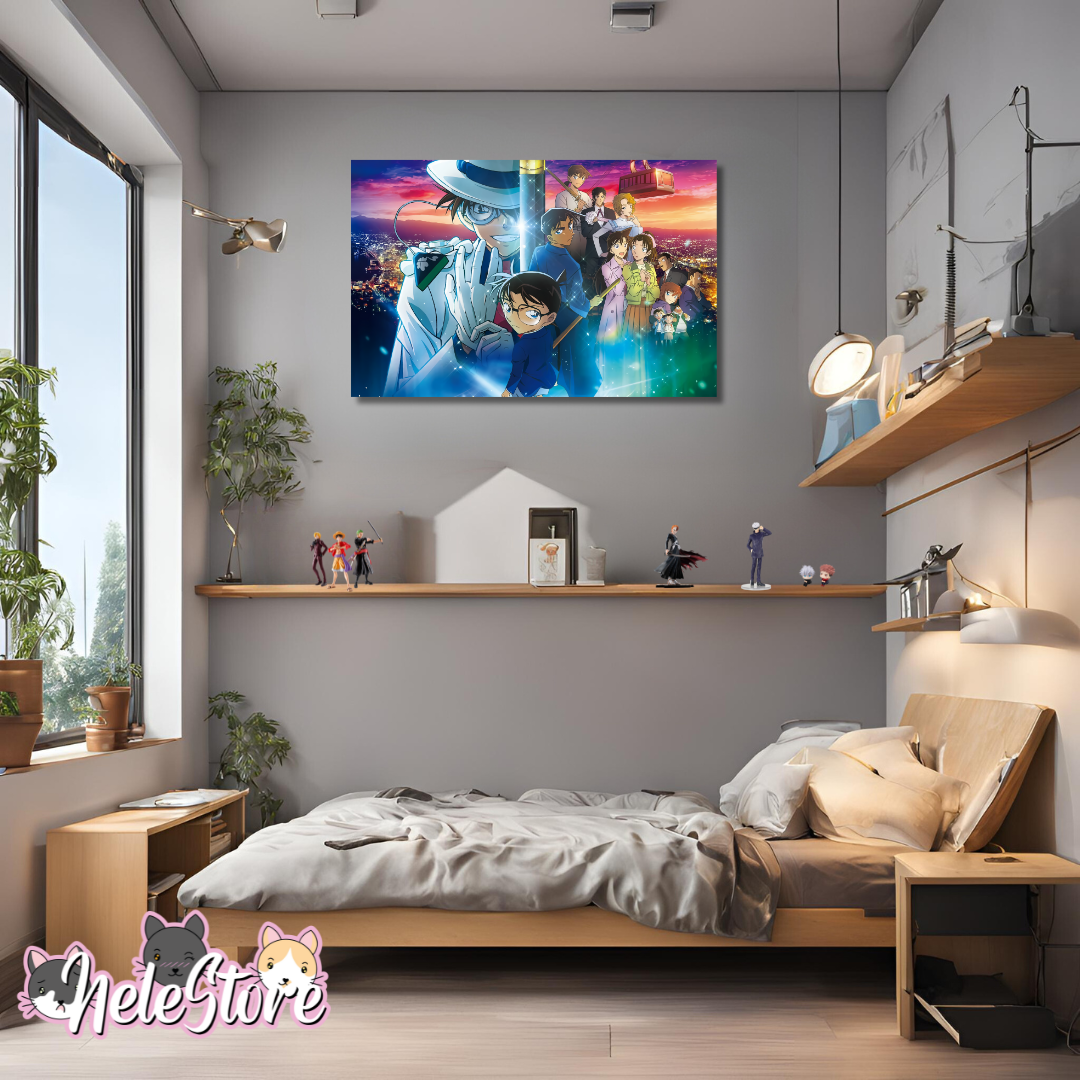 Detective Conan (2) Cuadro 40x30 cm, 60x39 cm, 70x50 cm