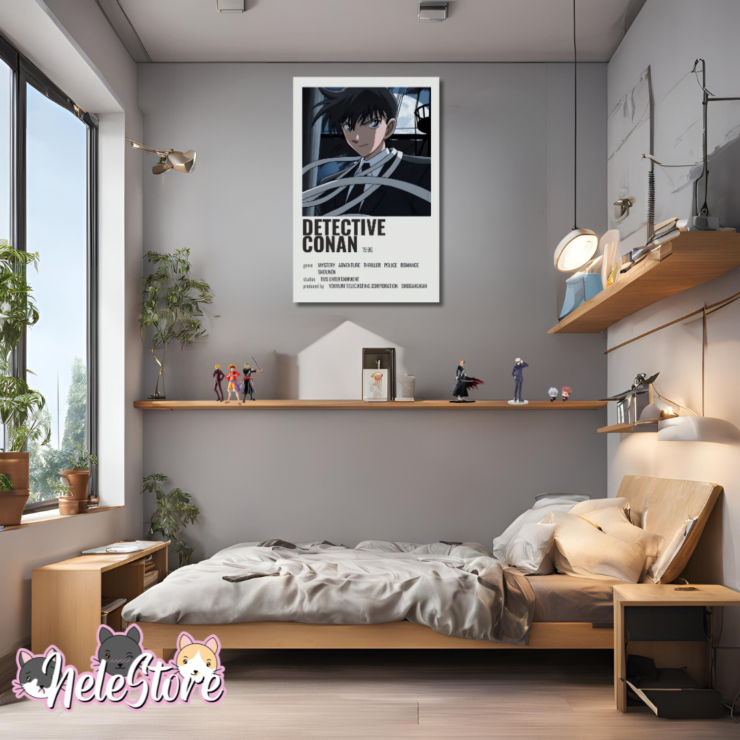 Detective Conan (4) Cuadro 40x30 cm, 60x39 cm, 70x50 cm