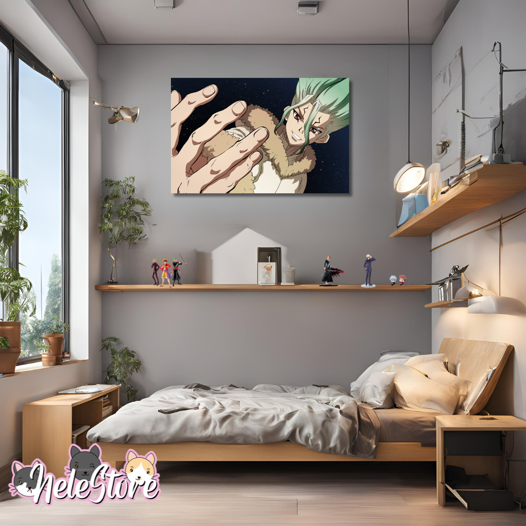 Dr Stone (2) Cuadro 40x30 cm, 60x39 cm, 70x50 cm