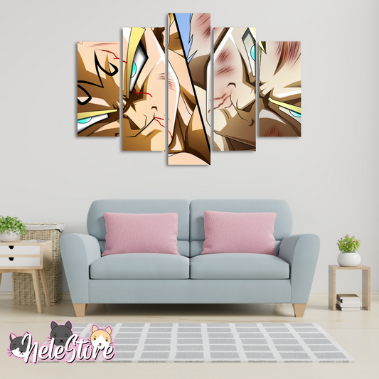 Dragon Ball (3) - Segmentado 5 piezas 110x80 cm