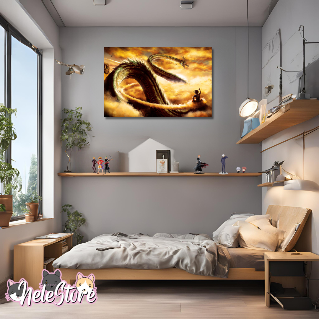 Dragon Ball (35) Cuadro 40x30 cm, 60x39 cm, 70x50 cm