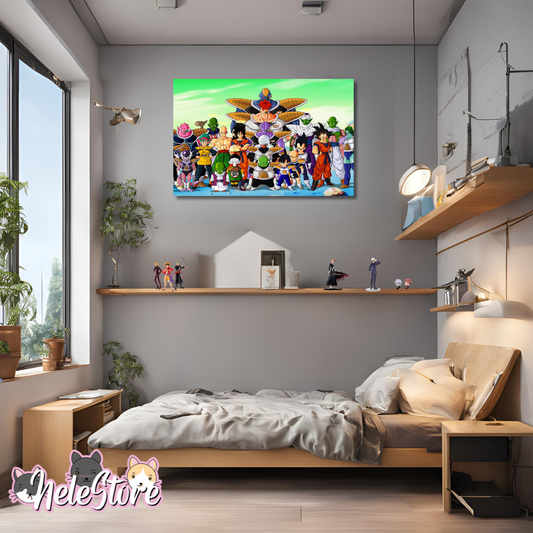 Dragon Ball (51) Cuadro 40x30 cm, 60x39 cm, 70x50 cm
