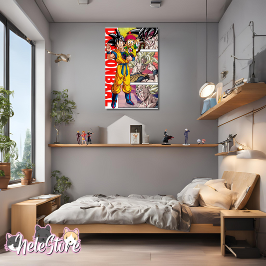 Dragon Ball (58) Cuadro 40x30 cm, 60x39 cm, 70x50 cm
