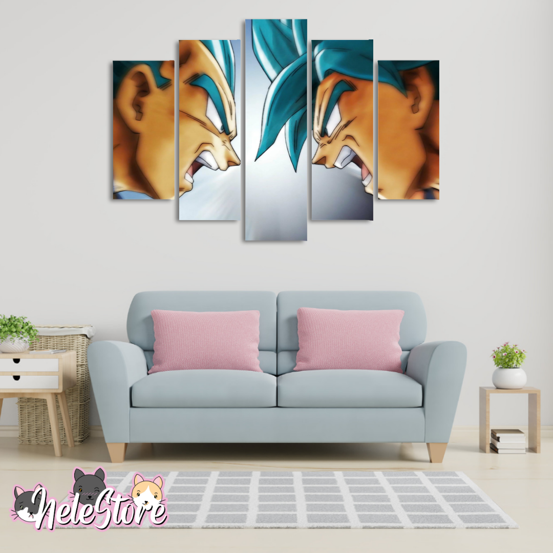 Dragon Ball (6) - Segmentado 5 piezas 110x80 cm