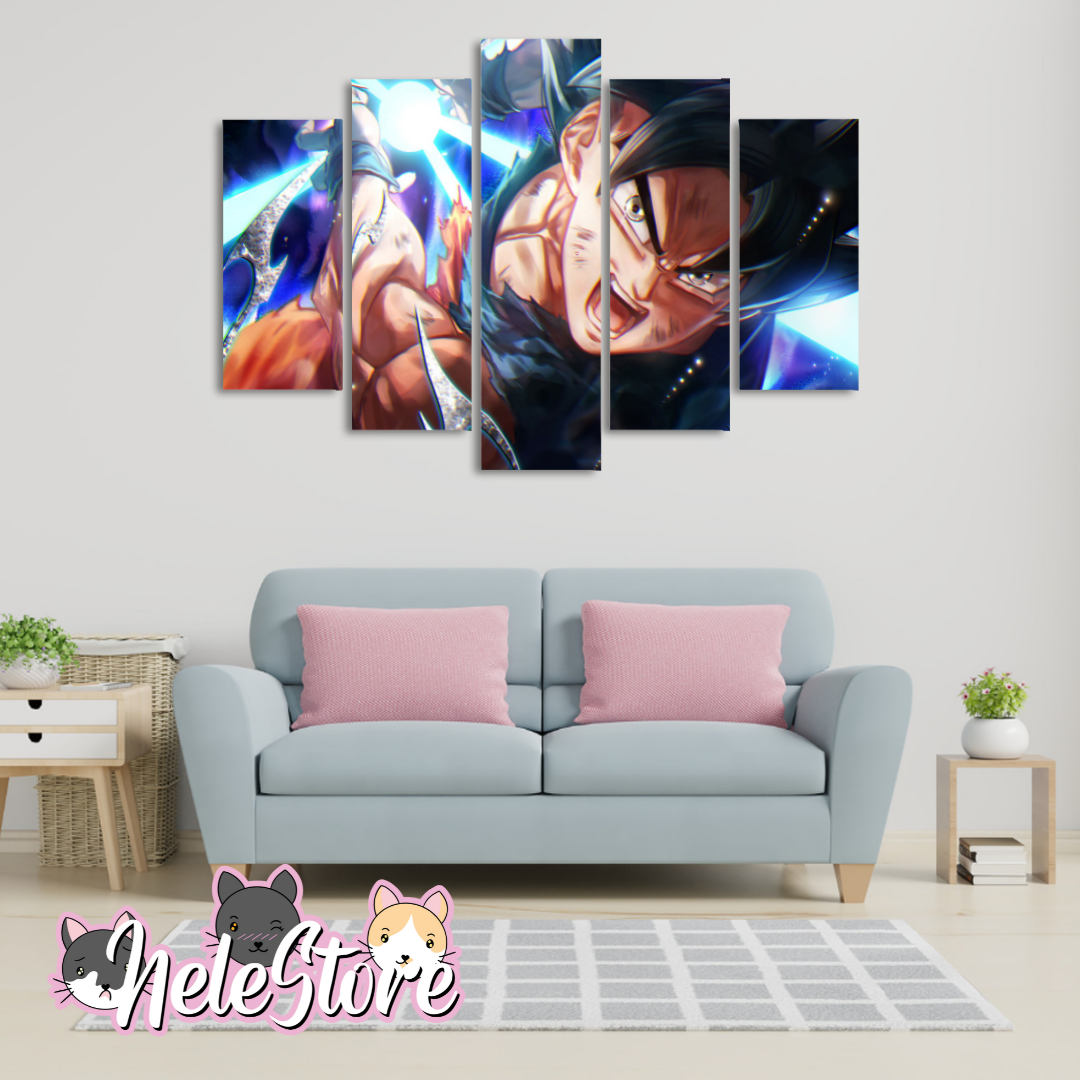 Dragon Ball (7) - Segmentado 5 piezas 110x80 cm