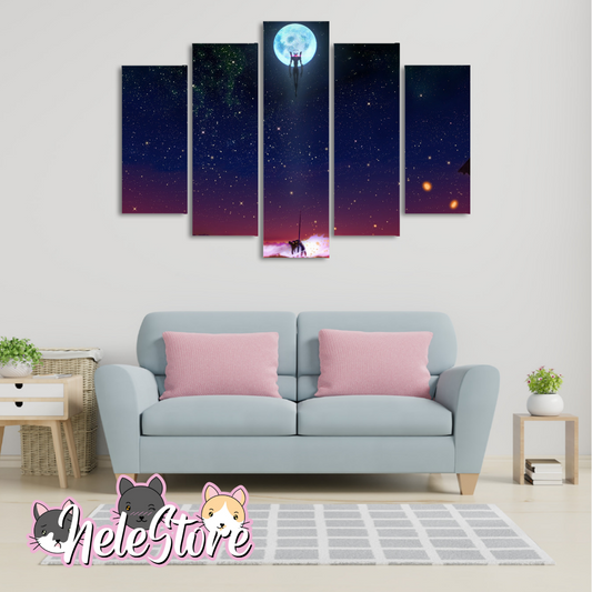 Evangelion (2) - Segmentado 5 piezas 110x80 cm