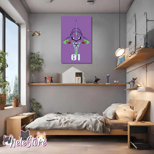 Evangelion (13) Cuadro 40x30 cm, 60x39 cm, 70x50 cm