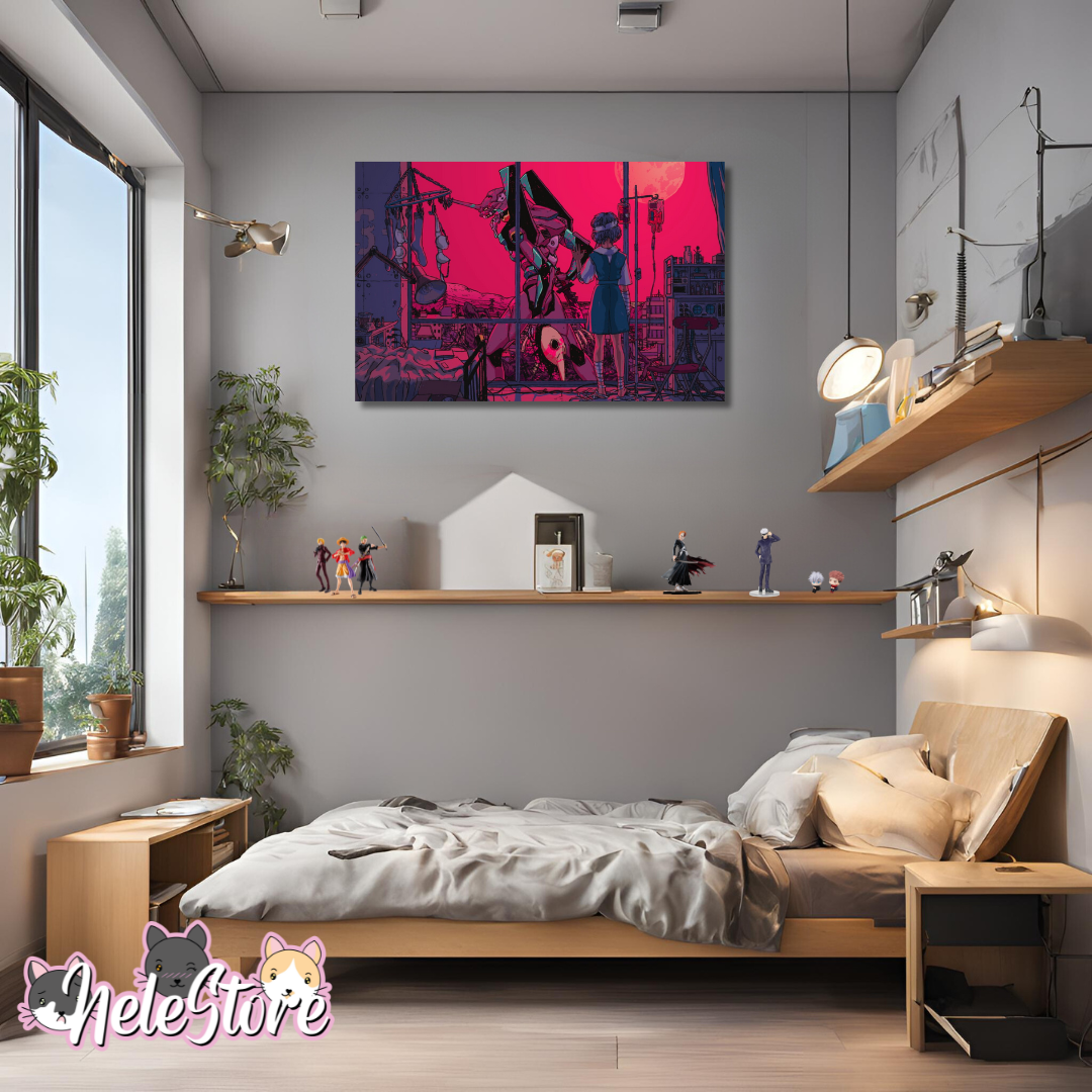 Evangelion (15) Cuadro 40x30 cm, 60x39 cm, 70x50 cm