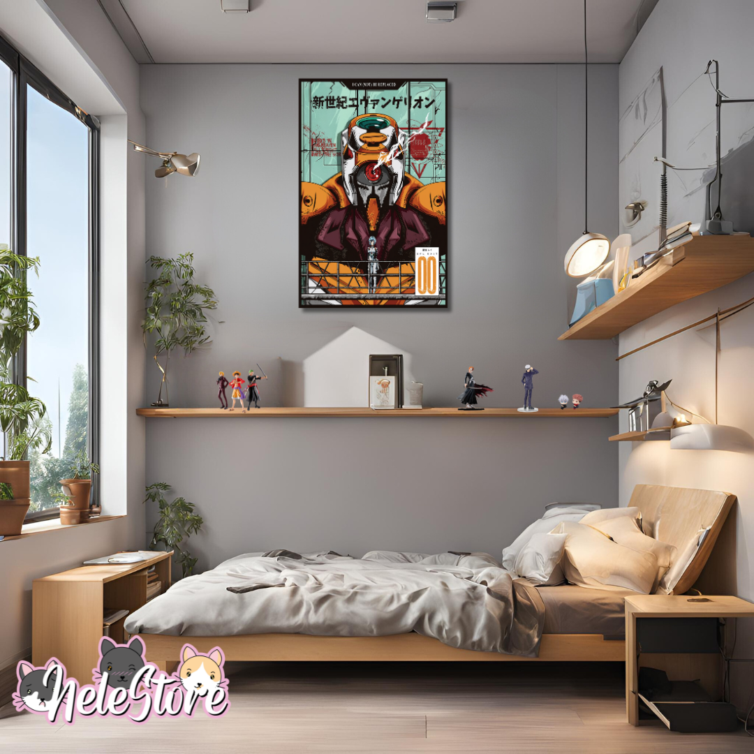 Evangelion (2) Cuadro 40x30 cm, 60x39 cm, 70x50 cm