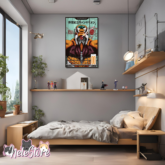 Evangelion (2) Cuadro 40x30 cm, 60x39 cm, 70x50 cm