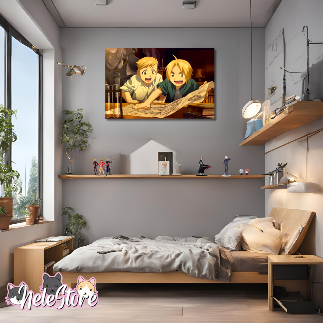 Fullmetal Alchemist (2) Cuadro 40x30 cm, 60x39 cm, 70x50 cm