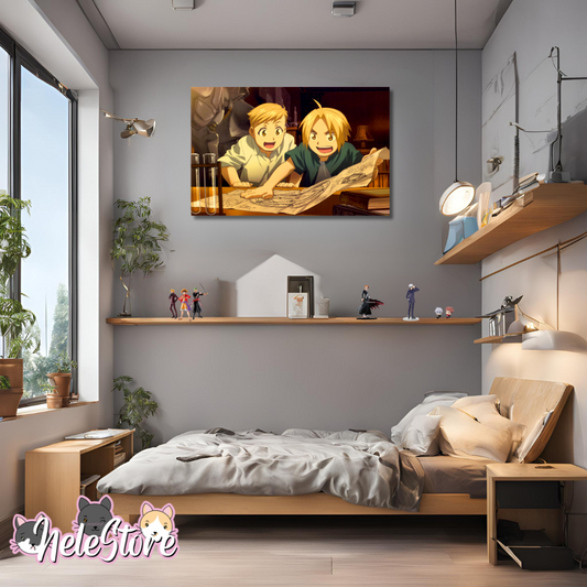 Fullmetal Alchemist (2) Cuadro 40x30 cm, 60x39 cm, 70x50 cm