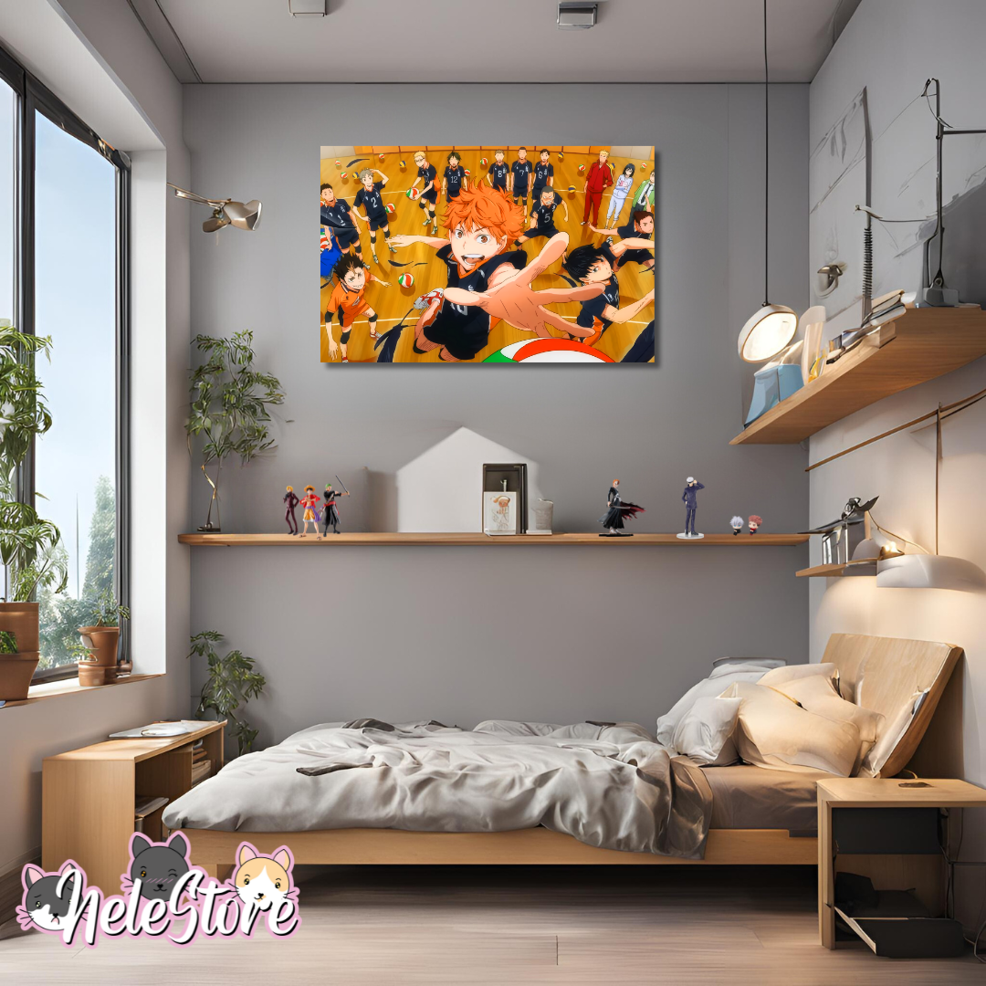 Haikyu (1) Cuadro 40x30 cm, 60x39 cm, 70x50 cm