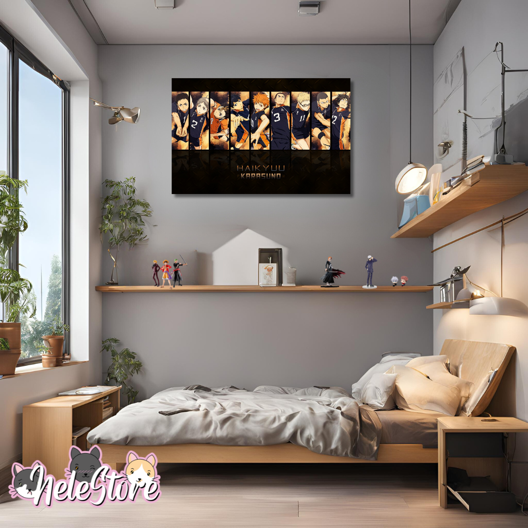 Haikyu (11) Cuadro 40x30 cm, 60x39 cm, 70x50 cm