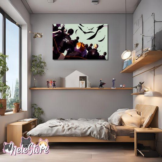 Haikyu (2) Cuadro 40x30 cm, 60x39 cm, 70x50 cm