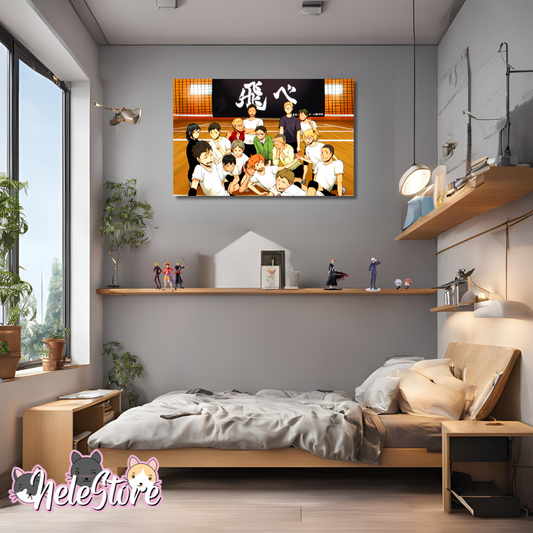 Haikyu (3) Cuadro 40x30 cm, 60x39 cm, 70x50 cm