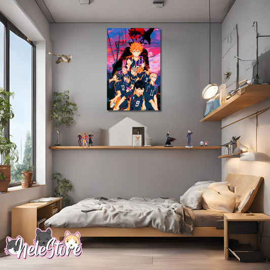 Haikyu (5) Cuadro 40x30 cm, 60x39 cm, 70x50 cm