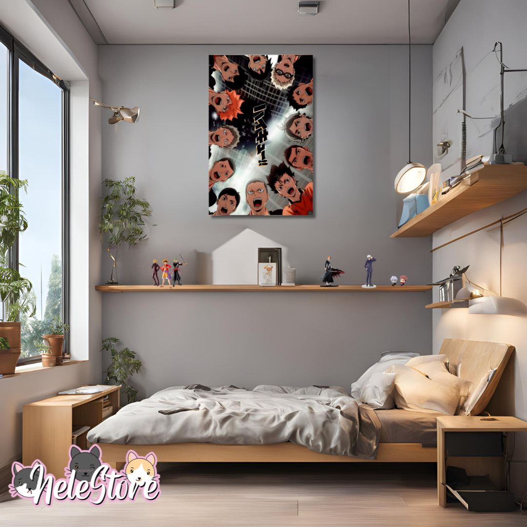 Haikyu (8) Cuadro 40x30 cm, 60x39 cm, 70x50 cm