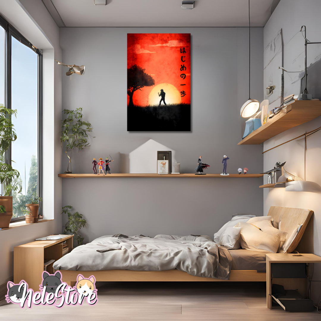 Hajime no Ippo (10) Cuadro 40x30 cm, 60x39 cm, 70x50 cm