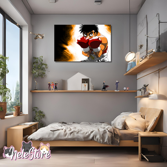 Hajime no Ippo (2) Cuadro 40x30 cm, 60x39 cm, 70x50 cm
