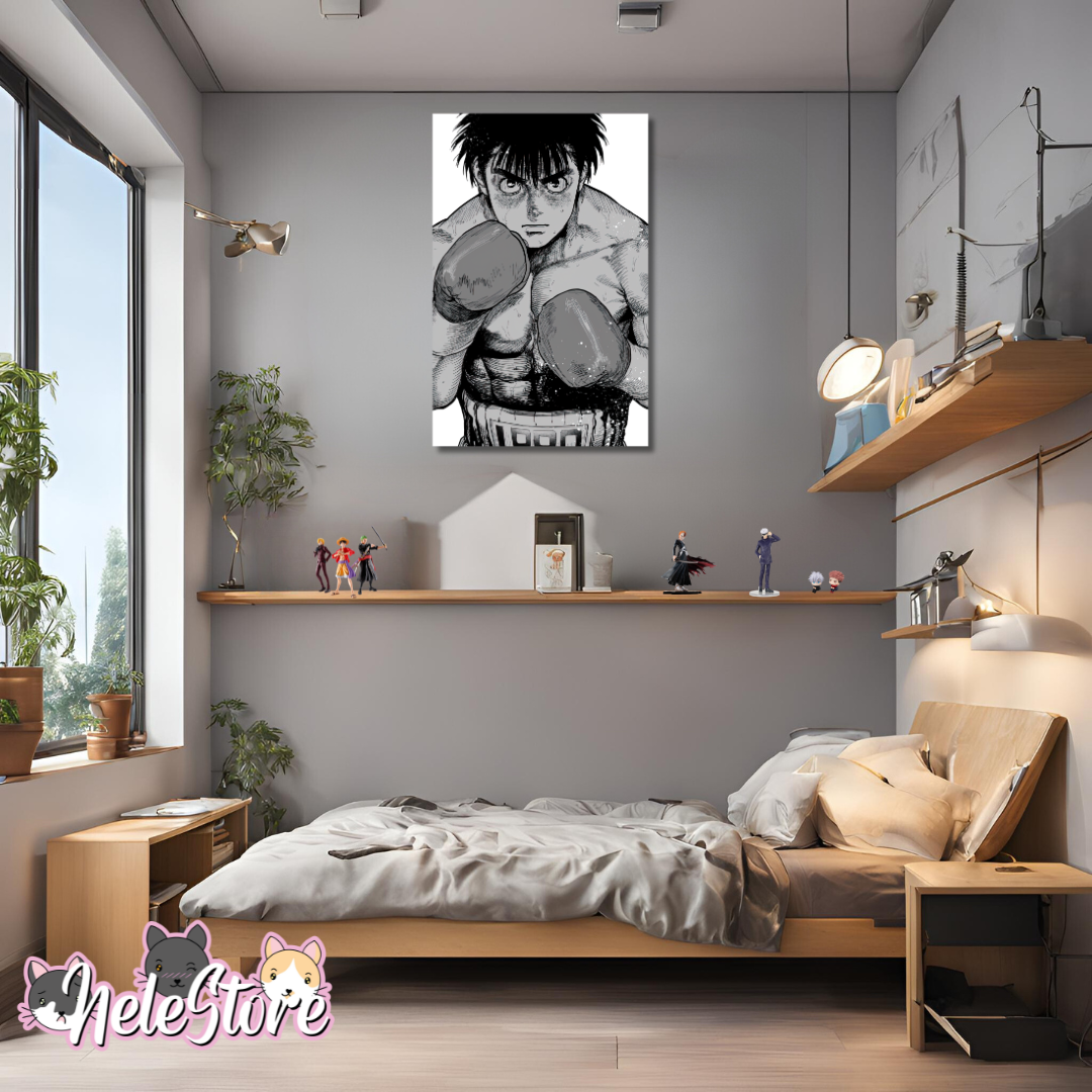Hajime no Ippo (5) Cuadro 40x30 cm, 60x39 cm, 70x50 cm