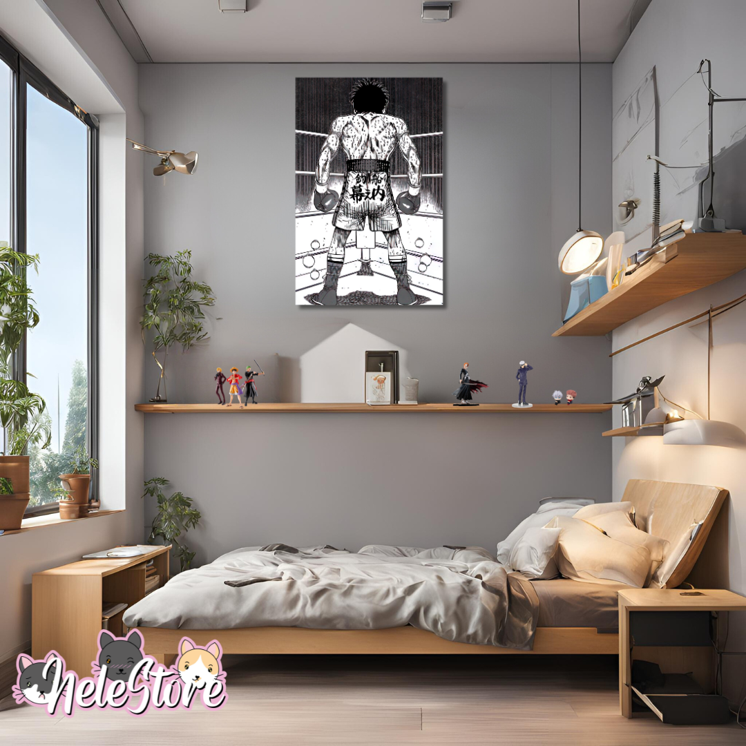 Hajime no Ippo (9) Cuadro 40x30 cm, 60x39 cm, 70x50 cm