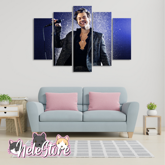 Harry Styles (1) - Segmentado 5 piezas 110x80 cm
