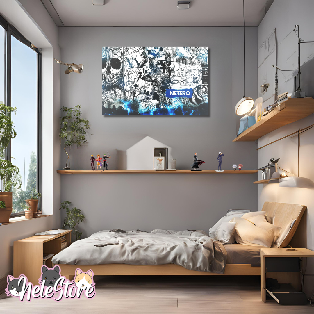 Hunter x Hunter (23) Cuadro 40x30 cm, 60x39 cm, 70x50 cm