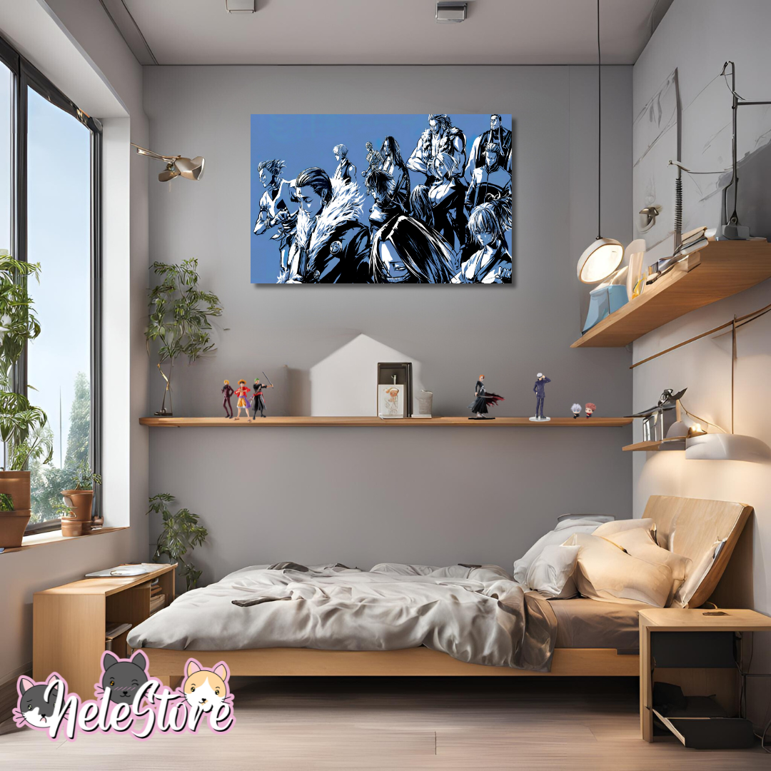 Hunter x Hunter (4) Cuadro 40x30 cm, 60x39 cm, 70x50 cm