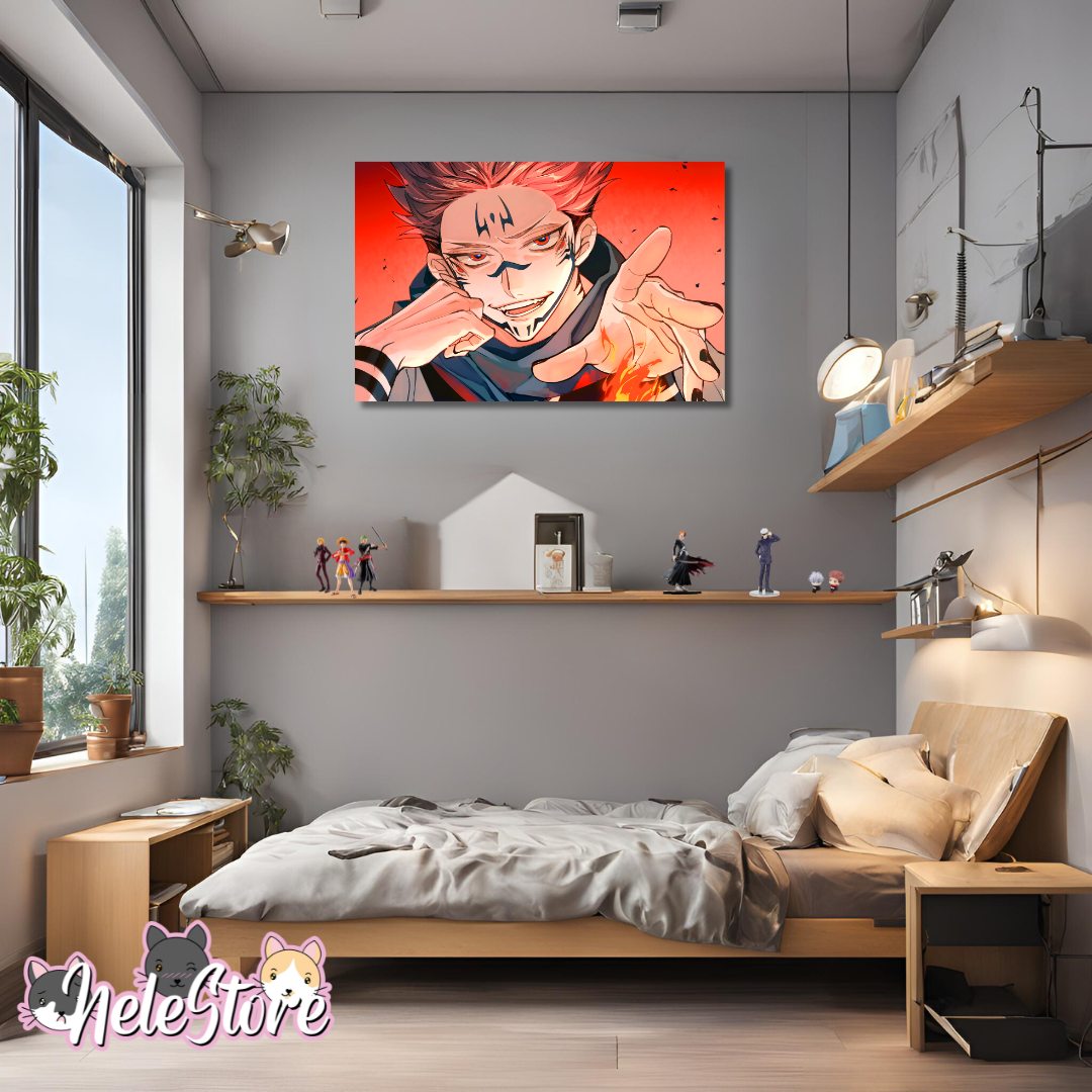 Jujutsu Kaisen (4) Cuadro 40x30 cm, 60x39 cm, 70x50 cm