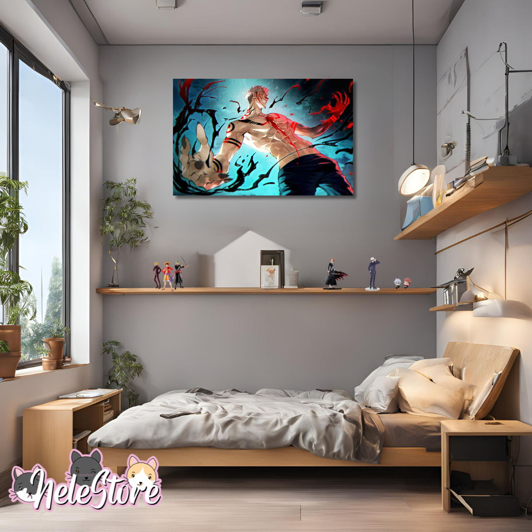 Jujutsu Kaisen (43) Cuadro 40x30 cm, 60x39 cm, 70x50 cm